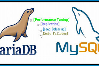 be mysql mariadb dba to install, replicate, cluster, upgrade, optimize, backup