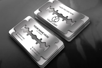 do any company style minimalist business card design