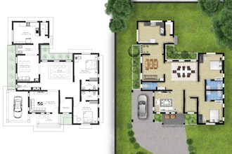 design 2d floor plan 3d floor plan in autocad