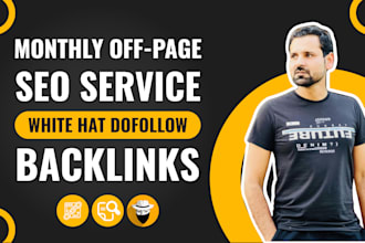 do affordable monthly off page SEO spam free backlinks service