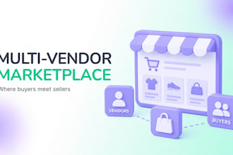 build a custom multi vendor ecommerce marketplace
