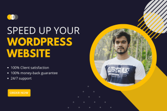 do wordpress speed optimization and website speed optimization