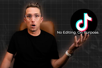 create a tiktok ad video with me on camera