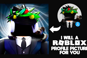 a roblox gfx profile picture for you