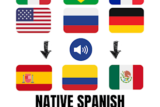 translate all types of text and videos into spanish