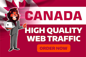 send canada web traffic to your website