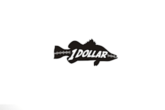 design cartoon barramundi logo