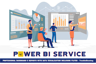 build dashboard and reports in power bi