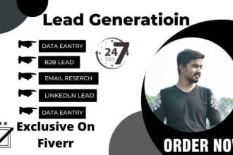 email list, data scraping, and linkedin leads collect