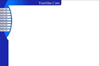 give you a ready made website template