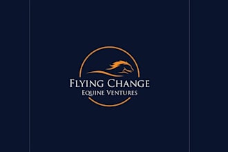 create a cool logo for our new equestrian or horse training facility