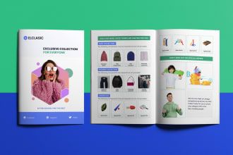 do company profile, corporate brochure,  catalog design