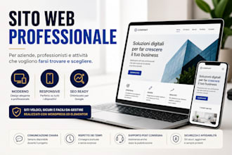 create an italian website in wordpress, sito italiano professionale