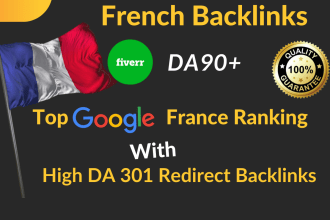 do da90 SEO french backlinks for google france local ranking