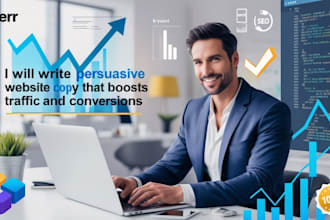 write persuasive SEO website copy that boosts traffic and conversions
