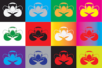create any logo unique and strong