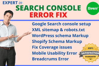fix google index error coverage errors in search console