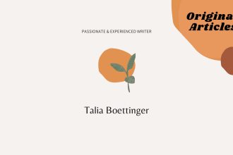 passionate and talented content creator