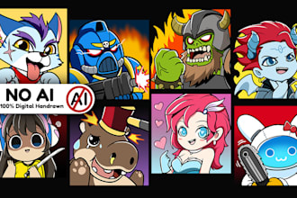 draw custom emoji emotes avatar icon sticker