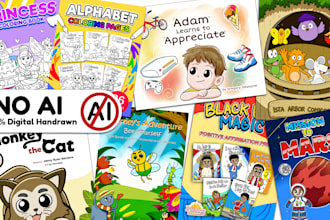 illustrate children book and kids book art