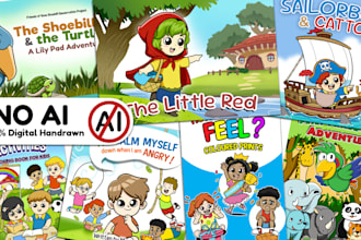 illustrate children book and kids book art