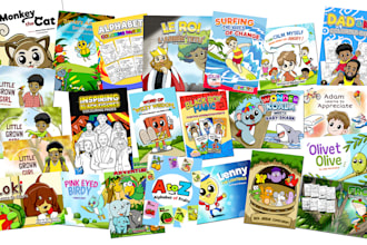 illustrate children book and kids book art