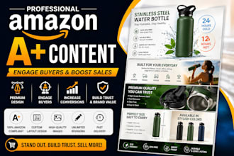 design premium amazon a plus content and enhanced brand content ebc