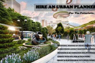 create urban design or subdivision master plan with 3d visualization
