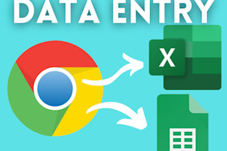do data entry, typing work, copy, paste, web research