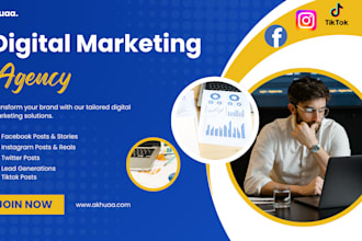 be your digital marketing expert, seo expert and social media manager