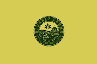 creative cannabis farm logo  alvarez farms
