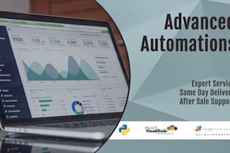 do advanced vba and apps script macro or formula for google sheets and excel