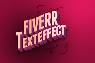 design your logo in 3D mockup in my boulevard style