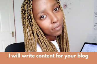write articles or blog posts on any topic
