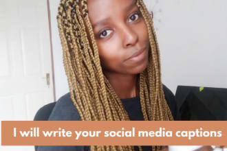 write social media captions for your coaching business