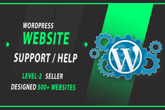 be your wordpress website manager for website maintenance