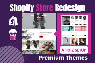 redesign your shopify dropshipping store