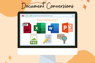 convert PDF to word and word to PDF