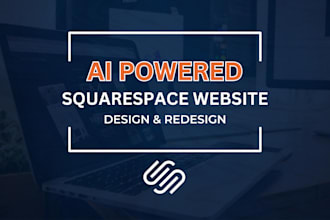 design or redesign ai powered squarespace website