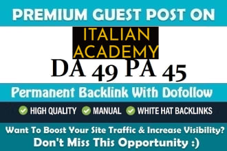 do guest post on high quality italian sites