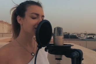 sing professional female vocal, edm, pop, video