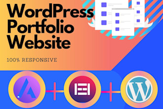 create a portfolio website with wordpress