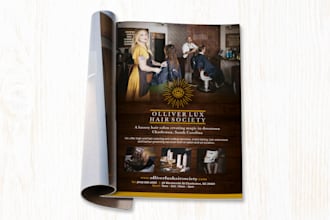 professionally design your advert or flyer