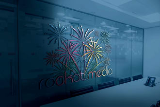 design a unique firework logo for your business