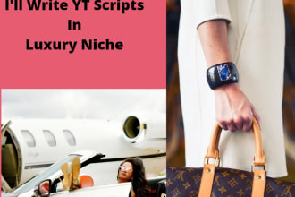 write youtube script in luxury niche, celebrity lifestyle, most expensive