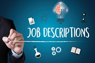 write a job description template