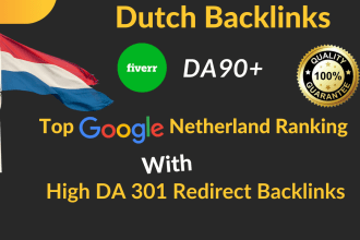 da90 SEO dutch backlinks for google netherland local ranking