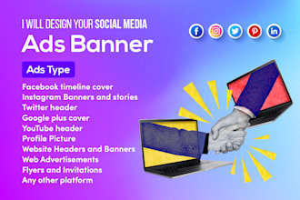 do banner ads, youtube, facebook, twitter, instagram, google ads, social ads