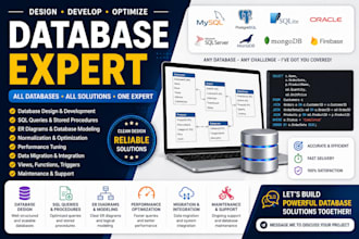 design sql server databases write queries and create er diagrams