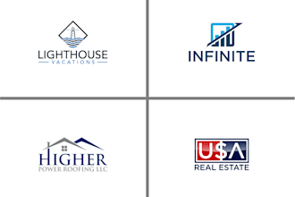 create modern minimalist luxury business logo design